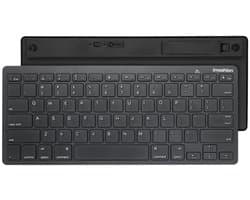 imoshion Compact Draadloos Toetsenbord Ergonomisch - QWERTY - Bluetooth Keyboard - Zwart