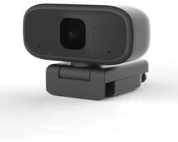 Webcam (720p) HD - Op computer - Webcam voor pc - Webcamera - Vergaderen - Werk & Thuis - USB - Microfoon - Windows & Mac