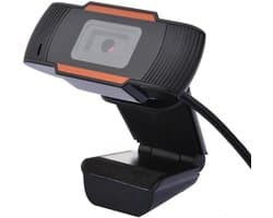 Webcam HD 720p - Op computer - Webcam voor pc - Webcamera - Vergaderen - Werk & Thuis - USB - Microfoon - Windows & Mac
