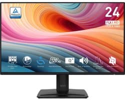 MSI PRO MP242A E2 - Full HD Monitor - 120hz - 24 inch - Speakers