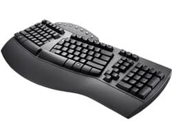 Perixx Periboard-512NL Ergonomisch Toetsenbord – Gesplitst Design – QWERTY/US – NL Editie - Voldoet aan NDAA