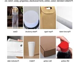 Draagbare Inkjet Printer met 40ml Capaciteit voor Sneldrogende Afdrukken op Acryl, Stof en Metaal