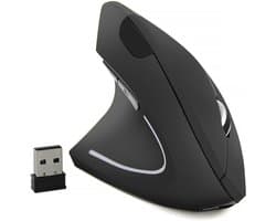 YONO Ergonomische Muis - Verticale - Computermuis - Linkshandig - Zwart