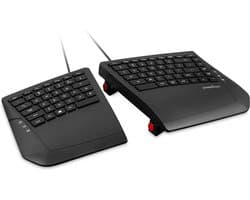 Perixx Periboard-524B Bedraad ergonomisch gesplitst toetsenbord – Gesplitst compact design – TKL – Verstelbare splitsing en hoogte- QWERTY/US