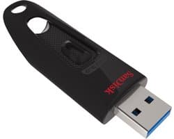 SANDISK Cruzer Ultra - USB-stick - USB 3.0A - 128GB
