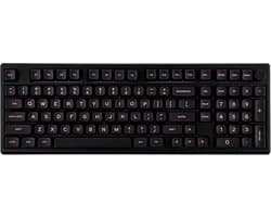 EPOMAKER Galaxy 100 - Zwart - Mechanisch Draadloos Toetsenbord - RGB - 100% - QWERTY - Gaming Keyboard - Feker Marble White Switch