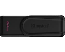 Kingston Technology DataTraveler 64GB Portable USB 3.2 Gen 1 Exodia S (Black/Black)