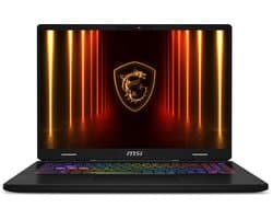 MSI Crosshair 16 HX AI D2XWGKG-002NL - Gaming Laptop - Core Ultra 9 - RTX 5070 - 16GB/1000GB - 240 Hz - RTX 5070