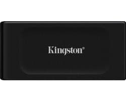 Kingston XS1000 - Externe SSD - 1TB - USB 3.2 Gen 2 - 1050MB/s - Zwart