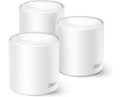 TP-Link Deco X10 - Mesh WiFi - WiFi Versterker - WiFi 6 - 1500 Mbps - 3-pack