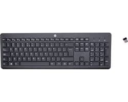 HP 230 - Draadloos Toetsenbord - Qwerty - ISO- Zwart