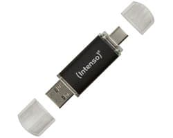 (Intenso) Twist Line USB-stick 64GB - USB-A en USB-C 3.2 Super Speed