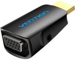 Vention Hdmi Naar Vga-Adapter Met 3,5 Mm Audio-Poort Voor Monitor Van Projector
