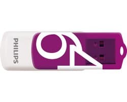 Philips USB stick 2.0 64GB - Vivid - Paars - FM64FD05B