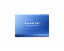 Externe SSD 1TB – USB Portable Externe Harde Schijf – Snelle Draagbare Opslag – Geschikt voor Windows Mac en Android – Compacte en Schokbestendige SSD – Ideaal voor Werk Studie Fotografie en Reizen
