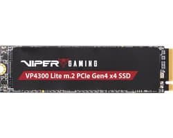 Patriot Viper VP4300 Lite SSD - 1TB - M.2 2280 NVMe - PCIe Gen4 x4 - Leessnelheid 7400 MB/s - Geschikt voor PlayStation 5 & PC