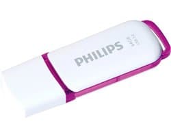 Philips USB stick 3.0 64GB - Snow - Paars - FM64FD75B