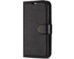 Hoesje Geschikt voor Samsung Galaxy S26 Ultra/ book case met pasjeshouder/Portemonnee Book case kaarthouder en magneetflipje hoge kwaliteit kleur Zwart