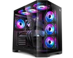 Vibox Gaming PC - Ryzen 7 7800X3D - RTX 5080 - 32GB DDR5 RAM - 1TB NVMe SSD - Windows 11 - WiFi 6 + Bluetooth 5.4 - Waterkoeling