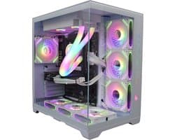 Invincible X White Edition Level 4 / Ryzen 7 8700F / Nvidia RTX 5070 12GB / 32Gb Ram DDR5 / 1TB SSD Nvme