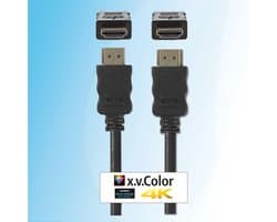Budget 0.5 Meter HDMI Kabel – 4K Ultra HD & 3D Ondersteuning – Premium Kwaliteit voor TV, Beamer, Laptop, PS3 & PS4