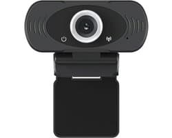 Webcam Full HD - Video Camera - Online Vergaderen - Geïntegreerde Microfoon - 1080P - Zwart