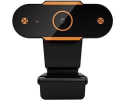 Webcam USB Camera - Laptop Camera - Online Vergaderen - Automatische Functie - 109 x 86 x 68 mm - Zwart