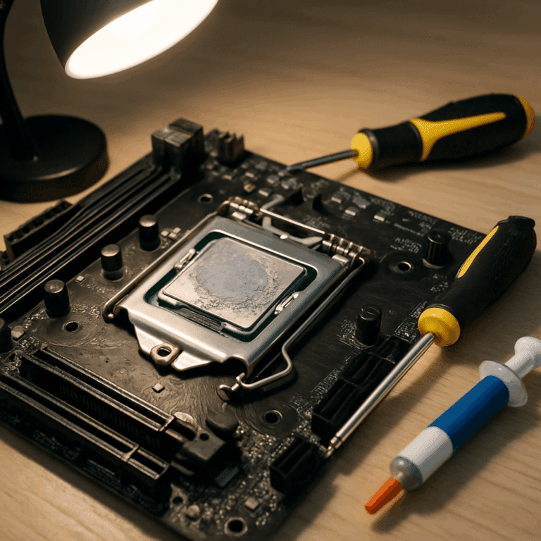 Thermische pasta vervangen: wanneer, hoe en welke pasta gebruik je